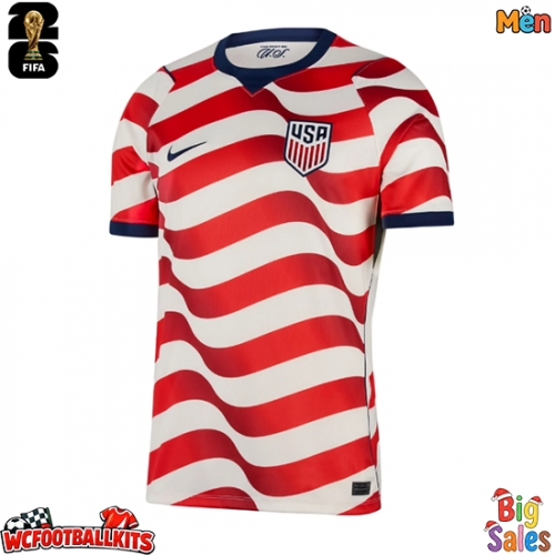 United States Miles Robinson #12 Replica Home Stadium Shirt World Cup 2026 Short Sleeve